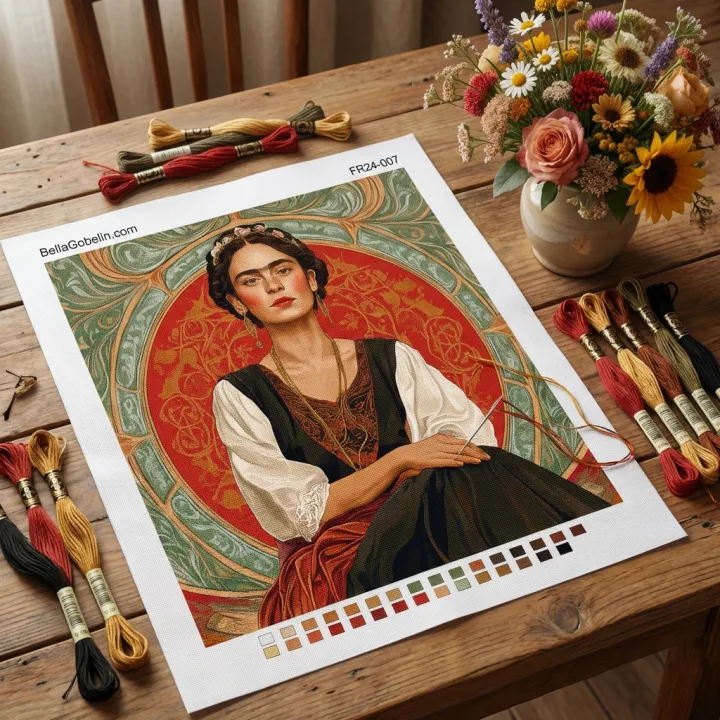 Frida Kahlo portrait – FR24-007