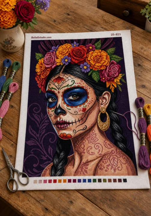 Mexican Halloween portrait series – 25-821