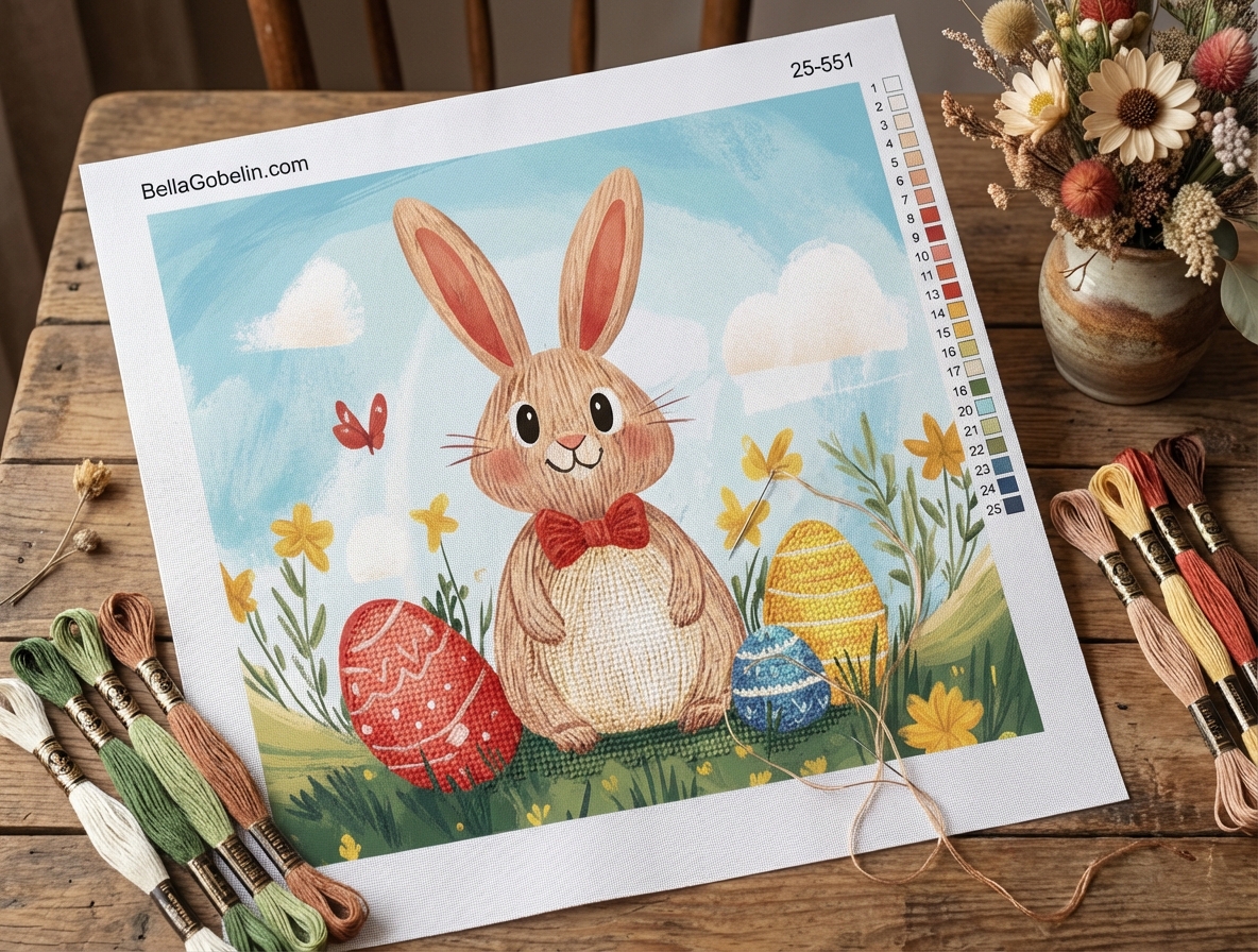 Easter Bunny Tapestry