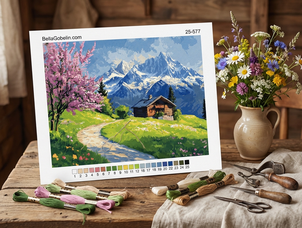 Spring in the Swiss Alps