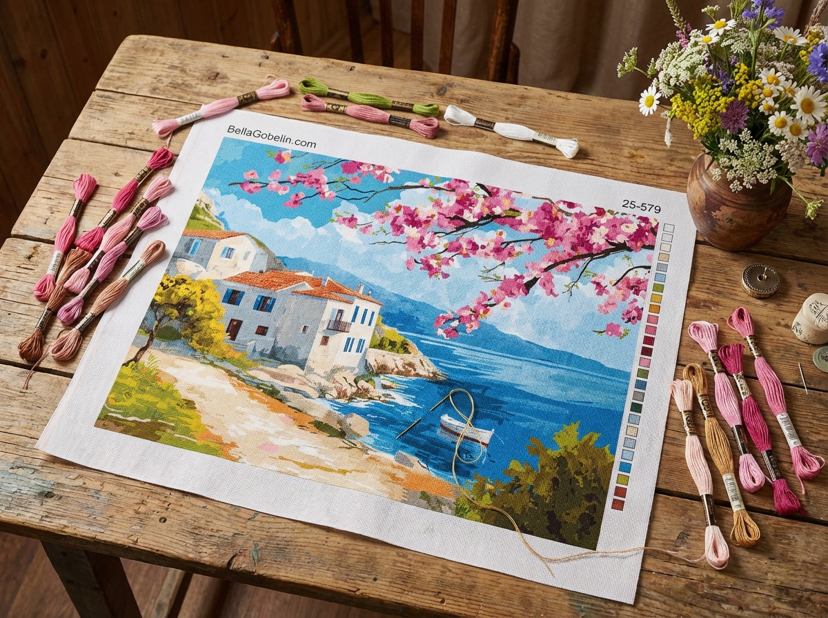 Spring ambience in the bay