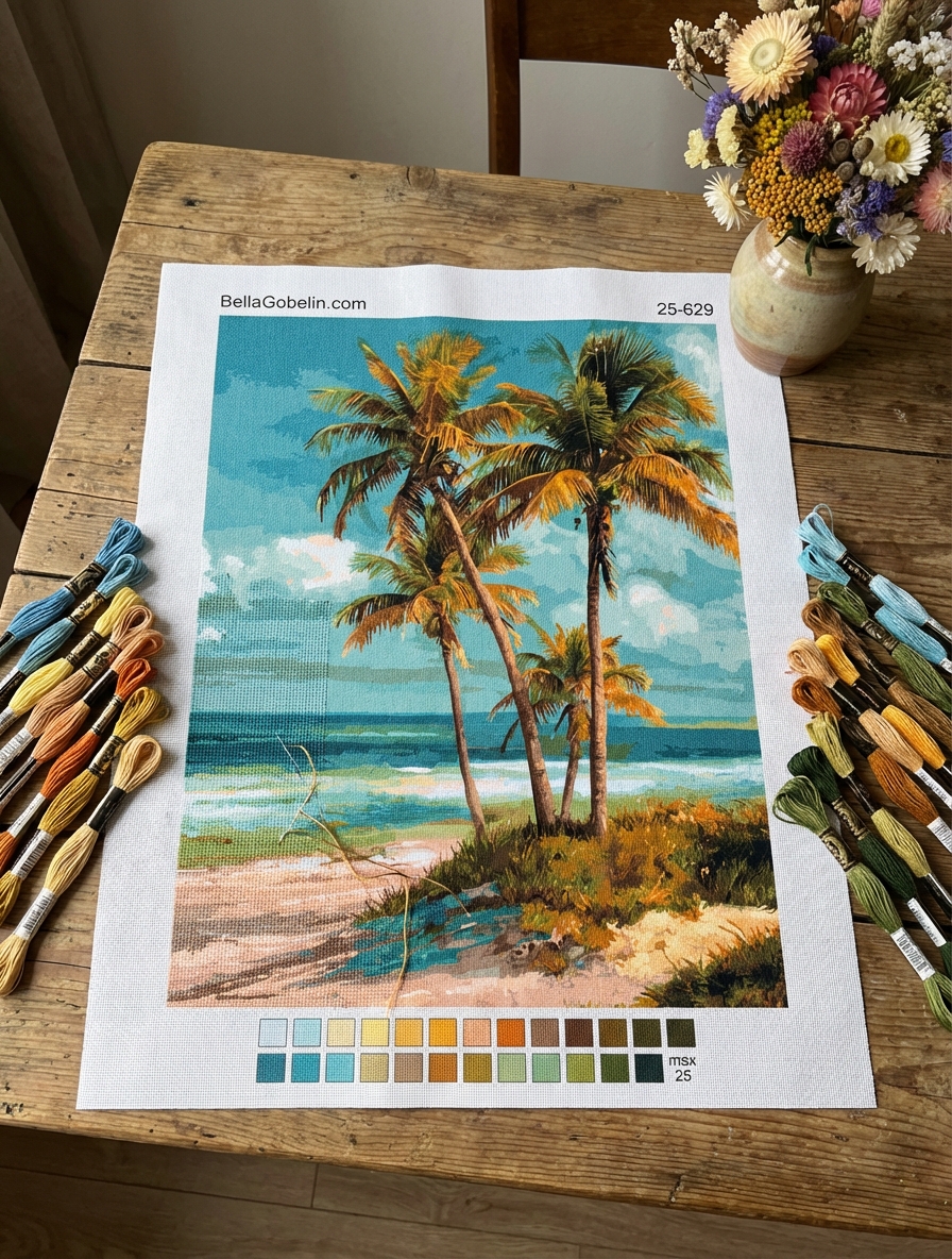 Palm Tree Beach series