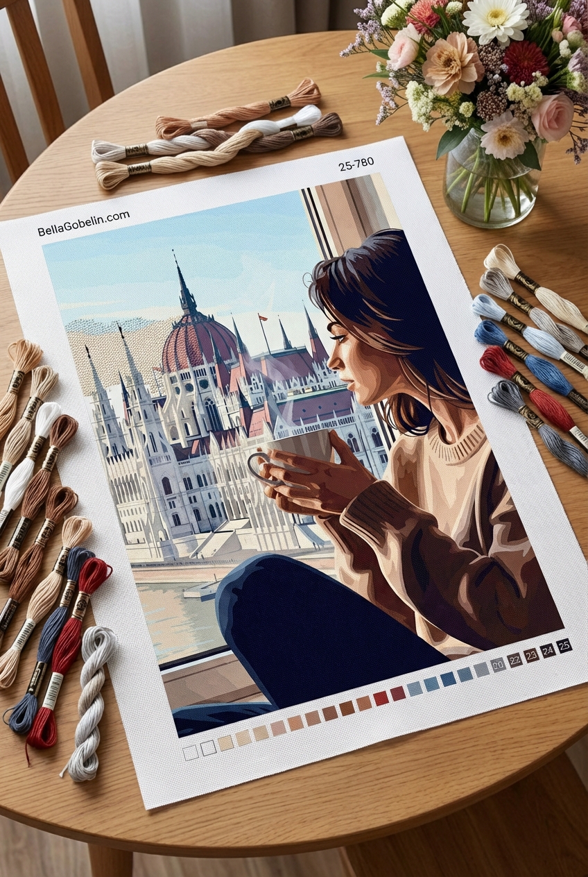 Coffee portrait at the Parliament