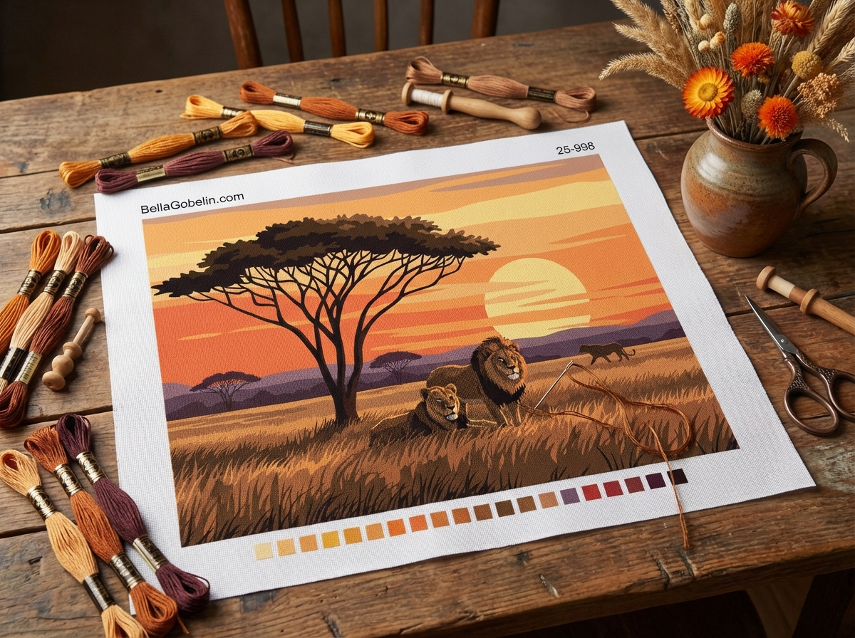 Lion Family - The Rulers of the Savanna