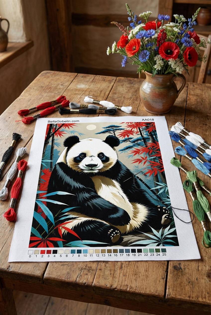 Panda portrait