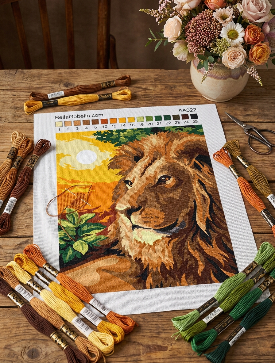 Lion portrait