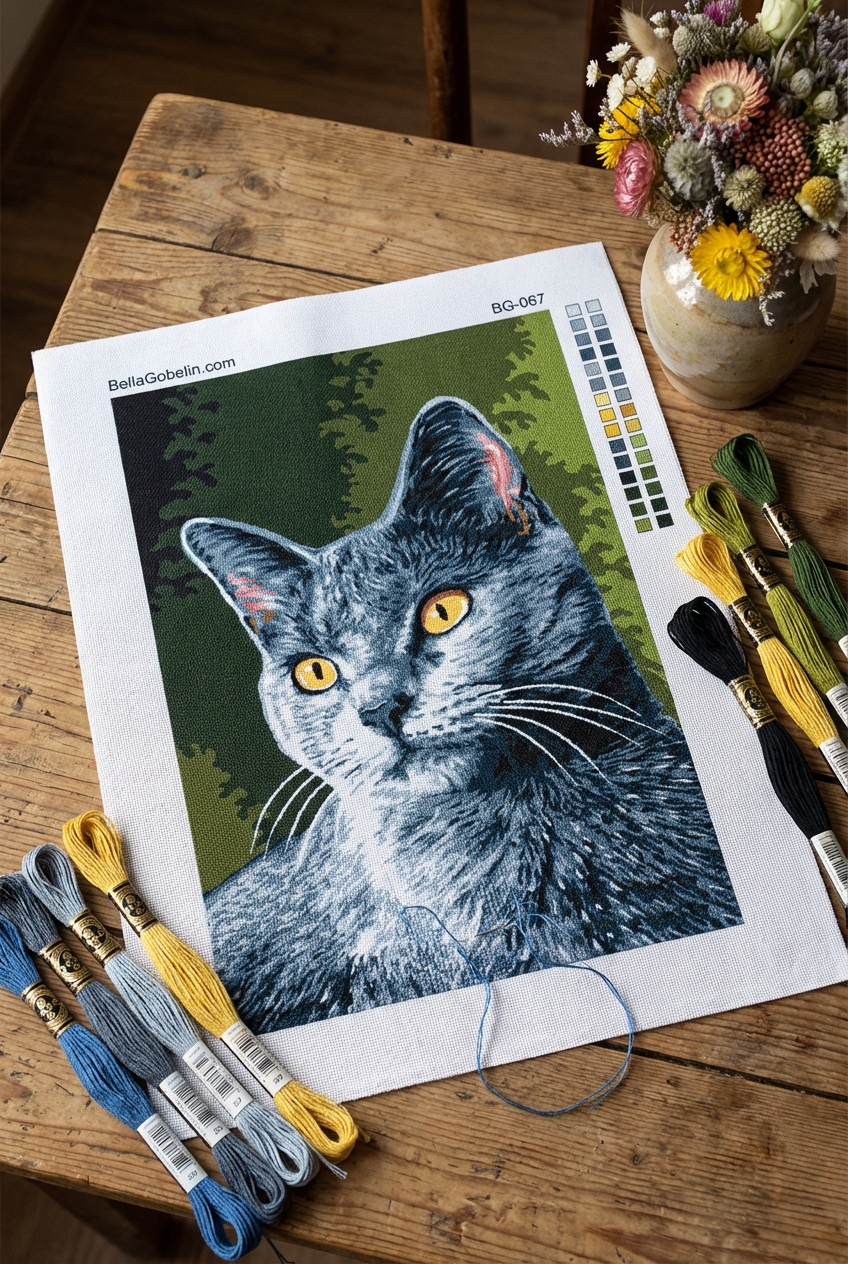 Cat Portrait Series: Enzo