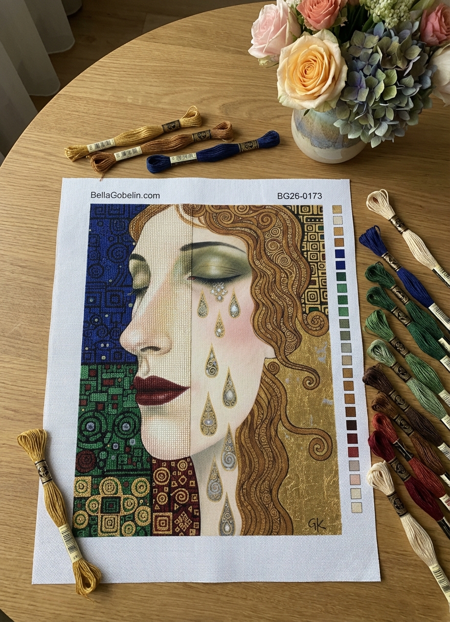 Klimt - Golden Tears - Variation 2