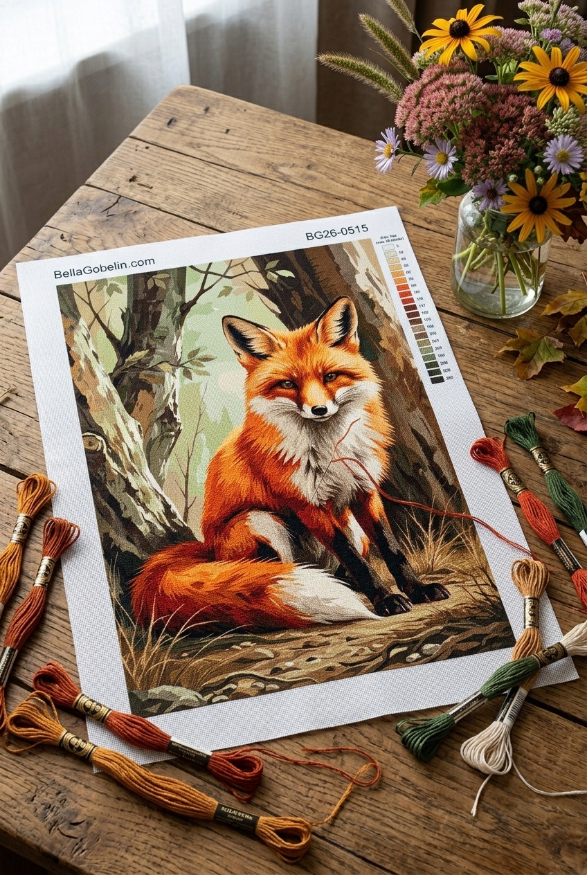 Fox in the forest