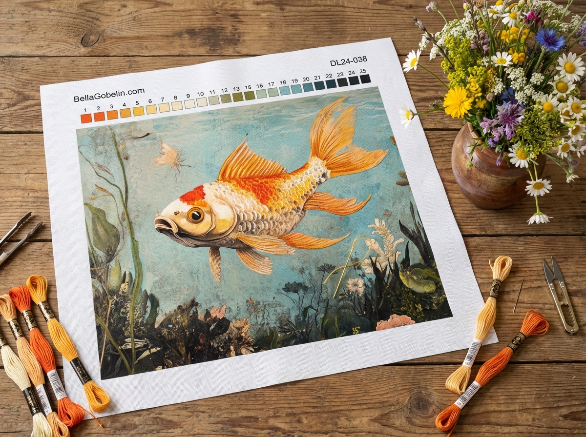 Goldfish painting