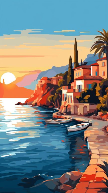 Naplemente az öbölben