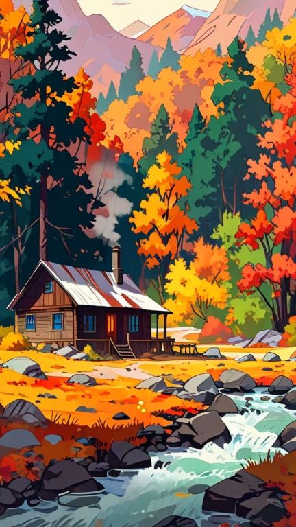 Autumn in the mountains