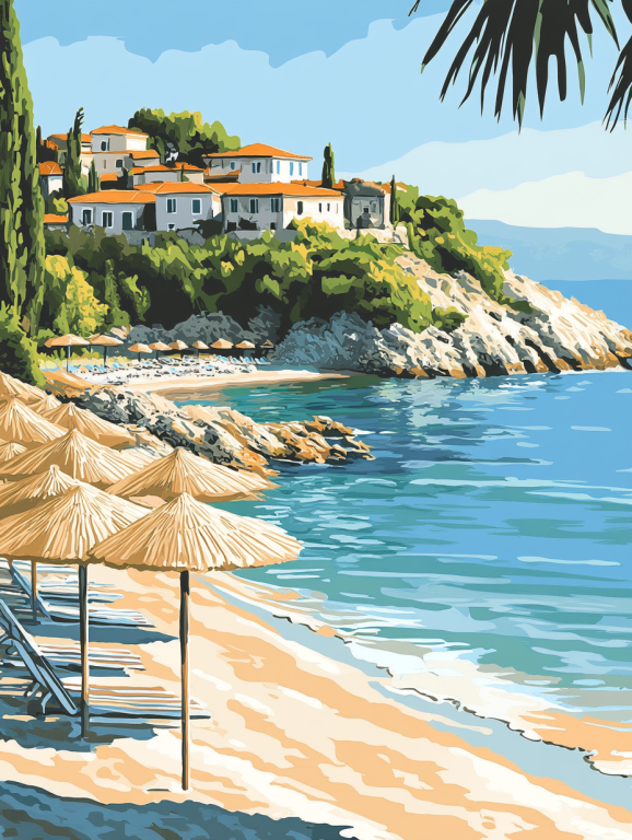 Tenger, strand, Olaszország