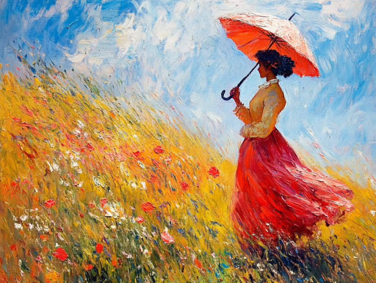 Monet, Hölgy napernyővel variációk