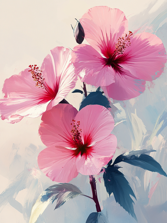 Rózsaszínű virág