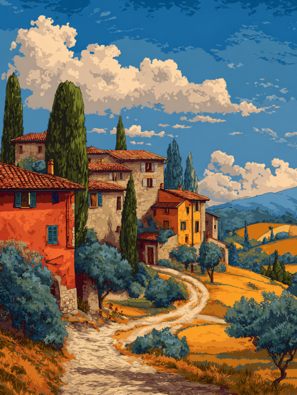Italian village