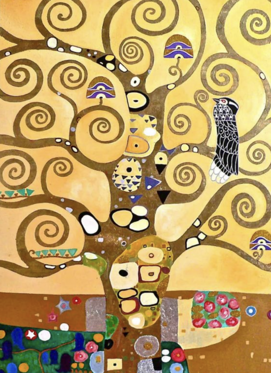 Klimt style image