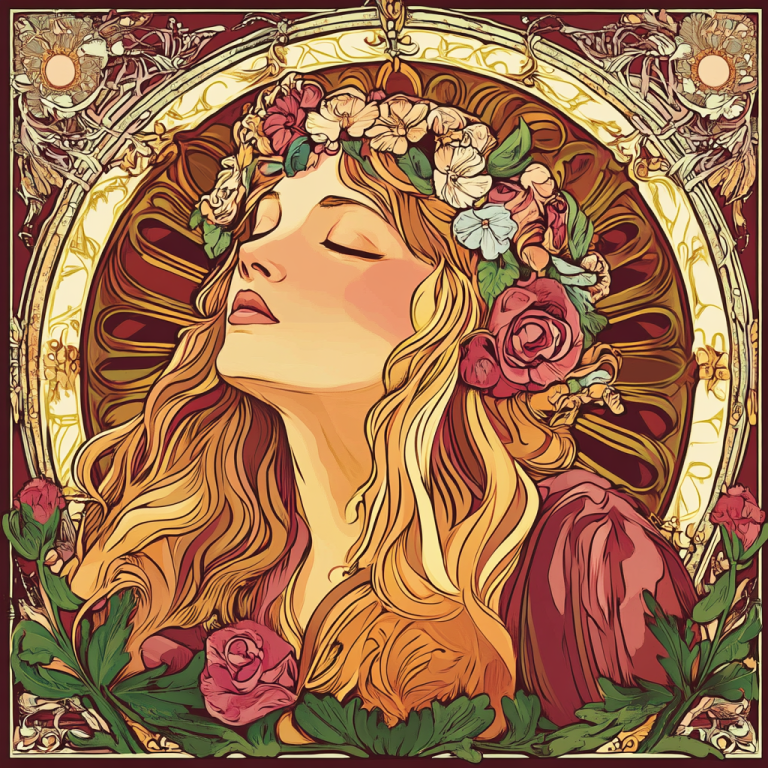 Mucha stílus: Nyár