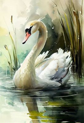 The lonely swan