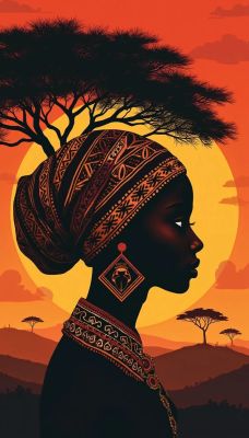 Portrait of a Black Lady