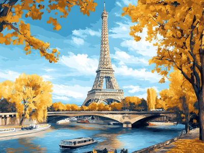 Autumn in Paris, Eiffel Tower