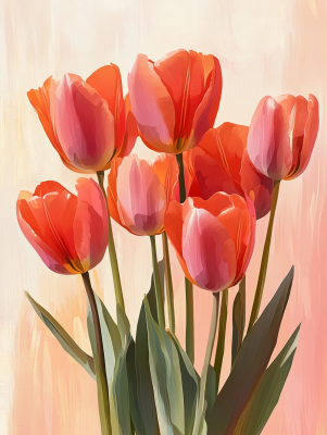 Tulip bouquet