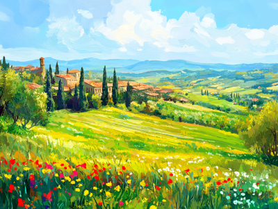 Spring in Tuscany