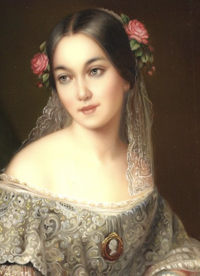 Victorian Lady Portrait