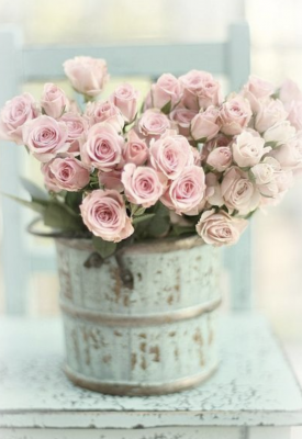 Romantic rose bouquet