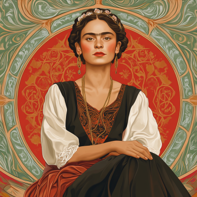 Frida Kahlo portrait