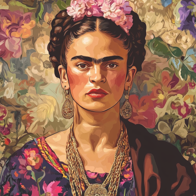 Frida Kahlo portrait