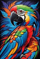 Colorful parrot