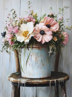 Romantic bouquet series