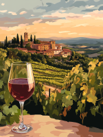 Beautiful Tuscany, Chianti, Wine