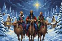Modern Version of the Three Wise Men