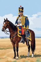 Cavalry Hussar portrait
