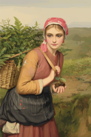 John Everett Millais - Spring (Flowering Apple Tree) replica