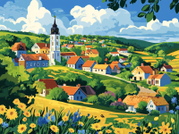 Hungarian village