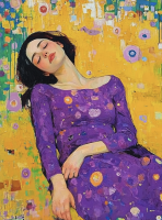 Klimt style: Relaxation